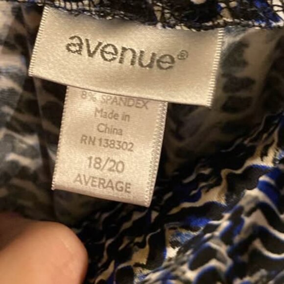 Avenue Blue Pants - Picture 2 of 2